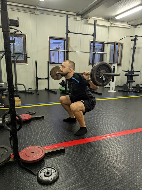 Squat con bilanciere